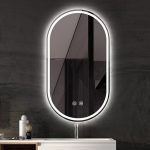 ESPEJO LED OVALADO TÁCTIL 120X60 CM